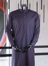 Sami Saeed Embroidered Wash & Wear Men's Stitched Kurta Pajama SS25KP D-131234 EARTH